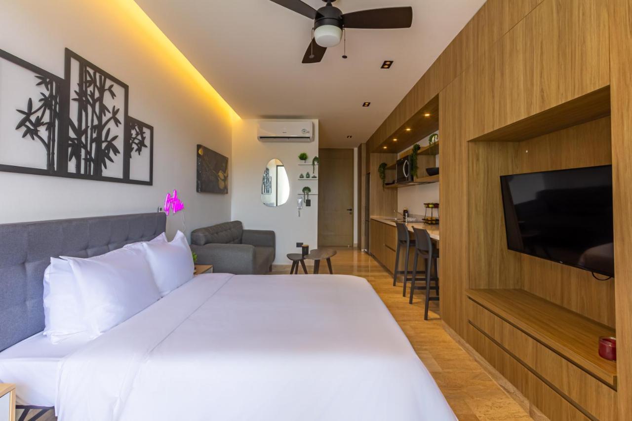 Studio Luxueux Agama Playa Del Carmen Bagian luar foto