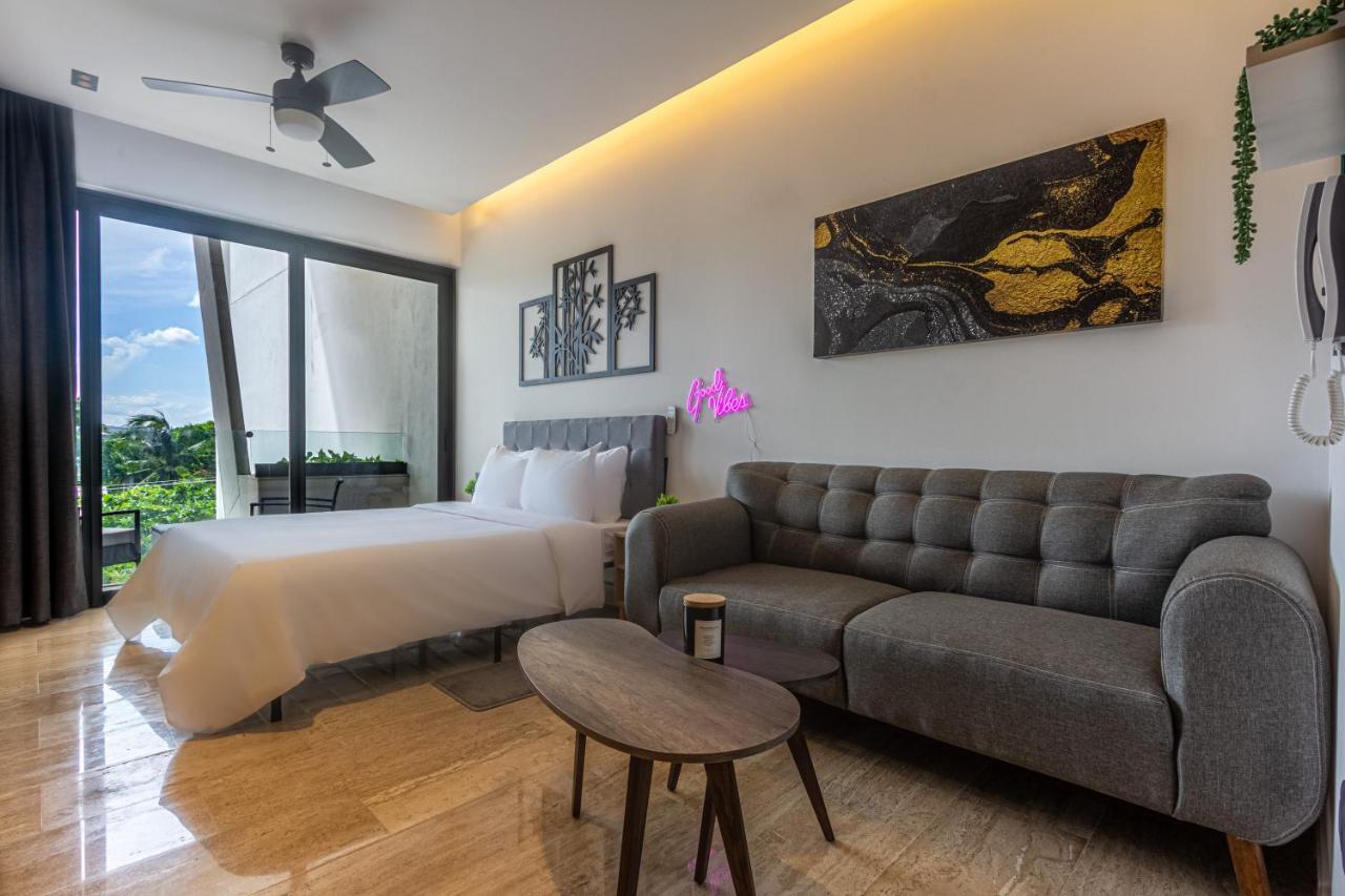 Studio Luxueux Agama Playa Del Carmen Bagian luar foto
