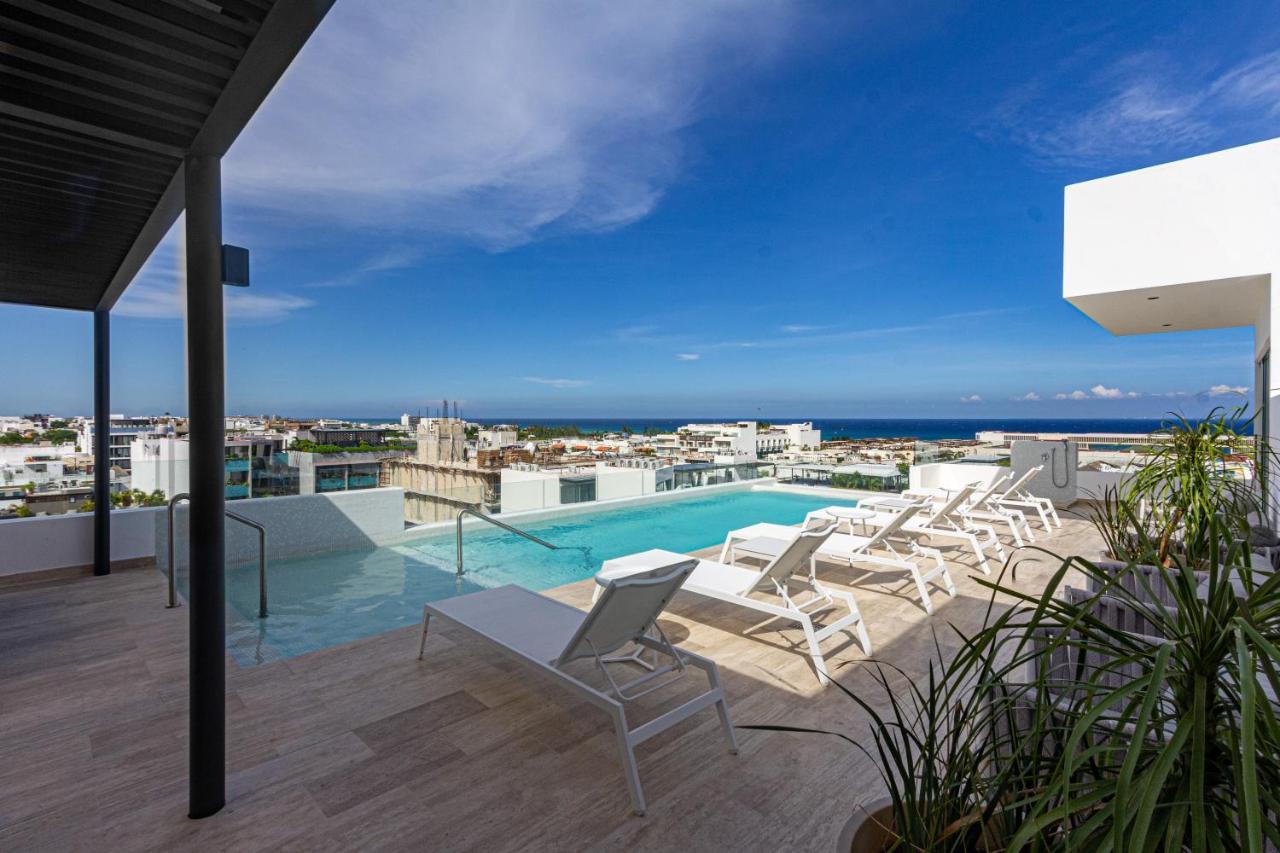 Studio Luxueux Agama Playa Del Carmen Bagian luar foto